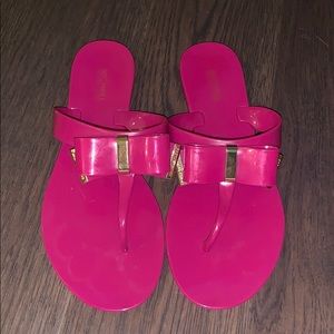 Kayla Michael Kors Sandal in bright pink